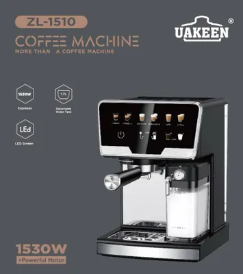 UAKEEN ZL-1510 kofe mashinasi 1530 W,