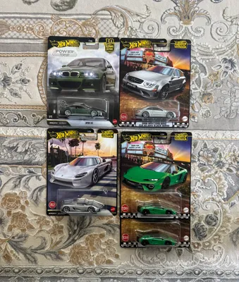 Hot Wheels Premium BMW MERS NISSAN FERRARI mashinkalar 1