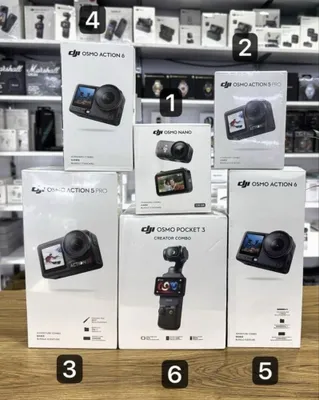 Dji osmo action 6 combo/ Dji action 5 combo/ Osmo Nano/ Osmo pocket 3 1