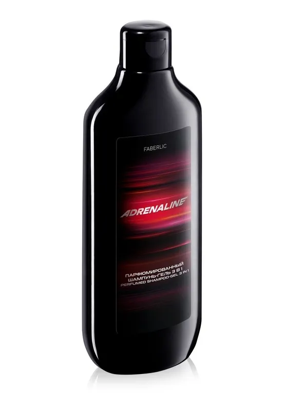 Adrenaline parfyumlashgan shampun-gel erkaklar un