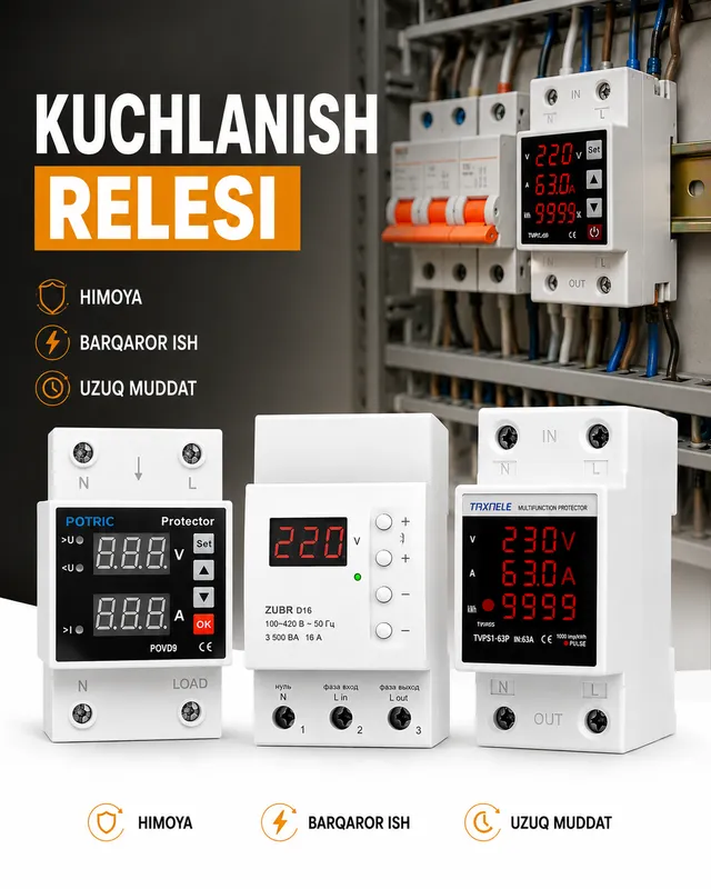 Kuchlanish nazorati relesi 1