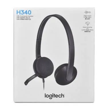 Logitech H390 / H340 / H111 Наушники с микрофоном USB и 3.5mm Оригинал — фото 3 Logitech H390 / H340 / H111 Наушники с микрофоном USB и 3.5mm Оригинал — фото 3