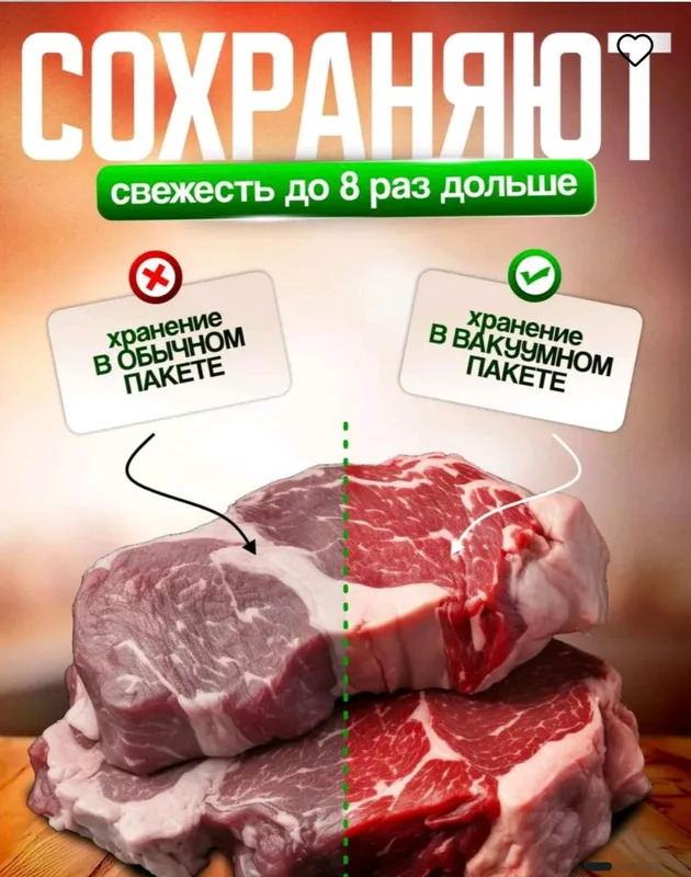 Вакуумные пакеты. Пакеты для ваккуматоров. — фото 2