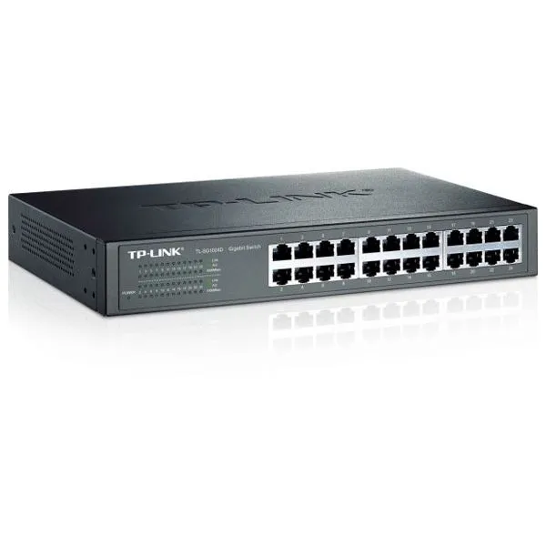 Коммутатор TL-SG1024D 24 порт гигабит