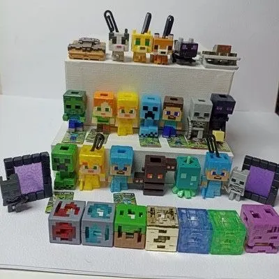 Вся коллекция kinder joy Minecraft