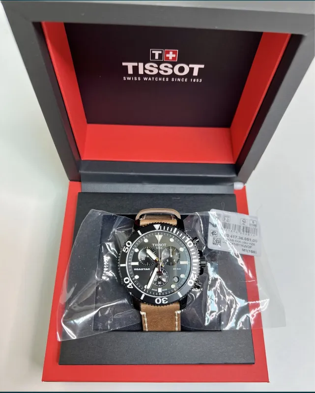 Оригинальные Tissot Seastar новые часы Швейцария — фото 4