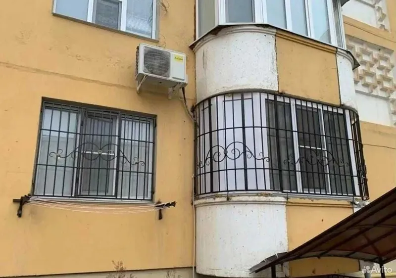 Решётки на окна . Kovka карниз reshetka rewotka навес ограда перила — фото 7