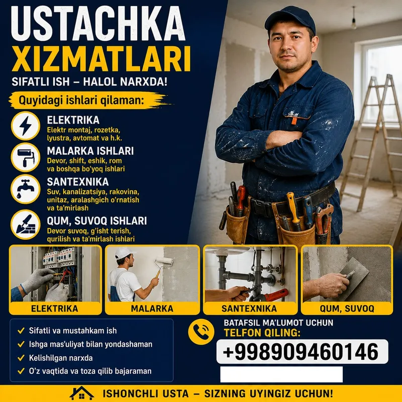 Ustachka xizmatlari