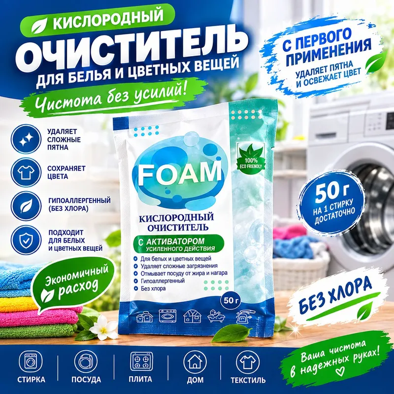Пена для стирки 2 Пена для стирки 2