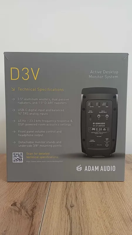 ADAM AUDIO D3V Студийные мониторы — фото 2