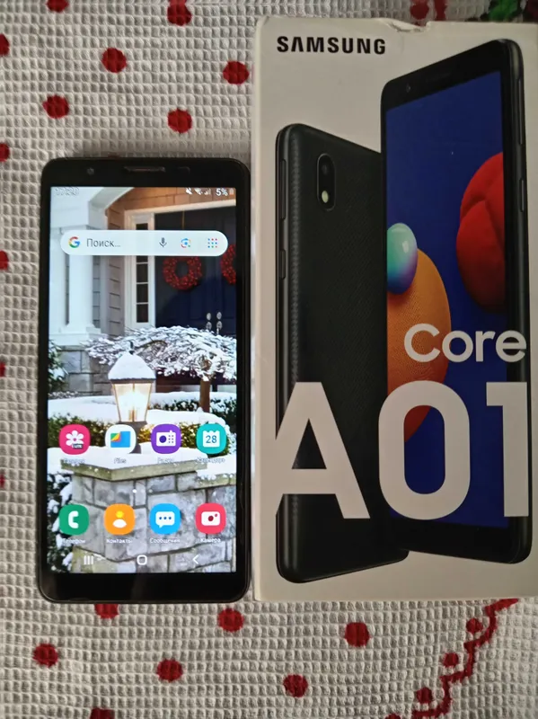 Samsung Galaxy A01 Core 16GB (Karobka bor, holati yaxshi) — фото 2