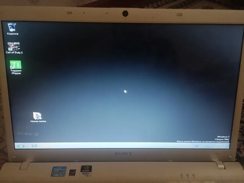 Наудбук сатылады Sony vaio intel core i3 — фото 5