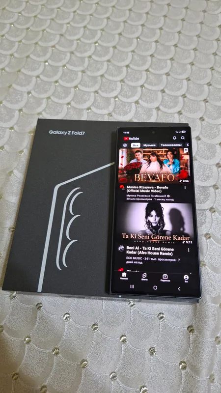 Samsung galaxy Z fold 7 12/256gb yevro 2 Sim karta 6 Samsung galaxy Z fold 7 12/256gb yevro 2 Sim karta 6