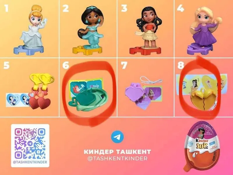 Игрушки Киндер / Пасха / Весна 2026 Kinder / Новый 8 Игрушки Киндер / Пасха / Весна 2026 Kinder / Новый 8