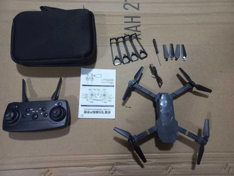 Dron. Дрон без камеры Лучший подарок для взрослых и детей квадрокоптер 4