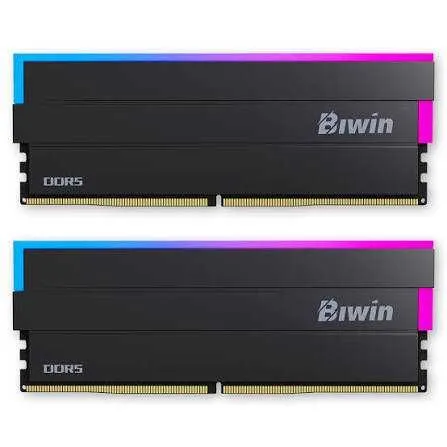 Оперативная память Biwin DDR5 RGB 48 ГБ (24 ГБ x 2) 6000 МГц CL28 Оперативная память Biwin DDR5 RGB 48 ГБ (24 ГБ x 2) 6000 МГц CL28