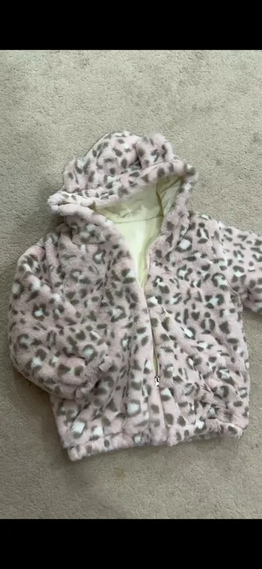 куртка зимняя детская девочки4/5 3