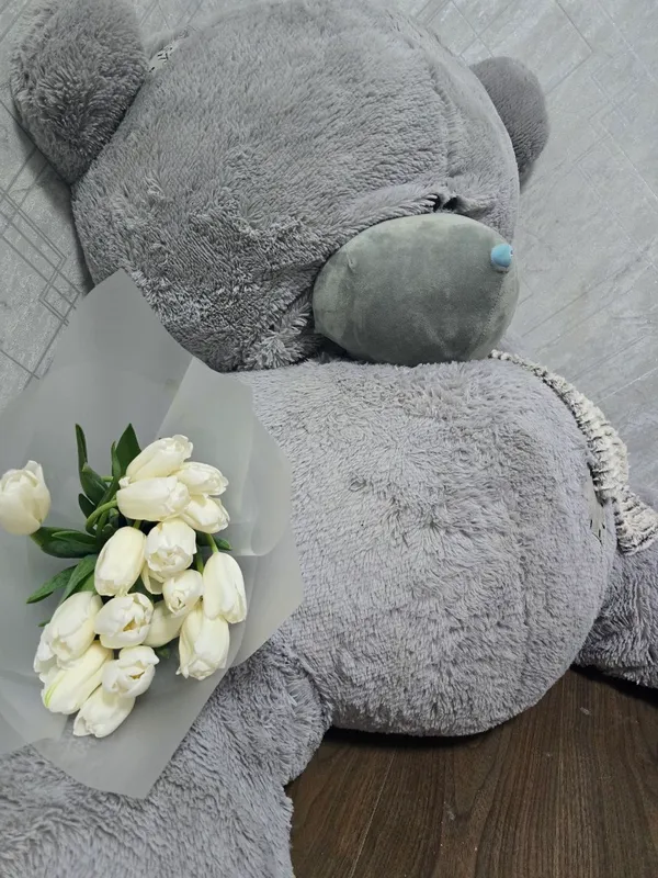 350$ga olingan teddylarni ichida eng kattasi — фото 1