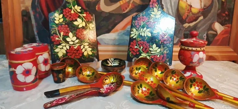 Сувениры красивые новые ложки и доски 2