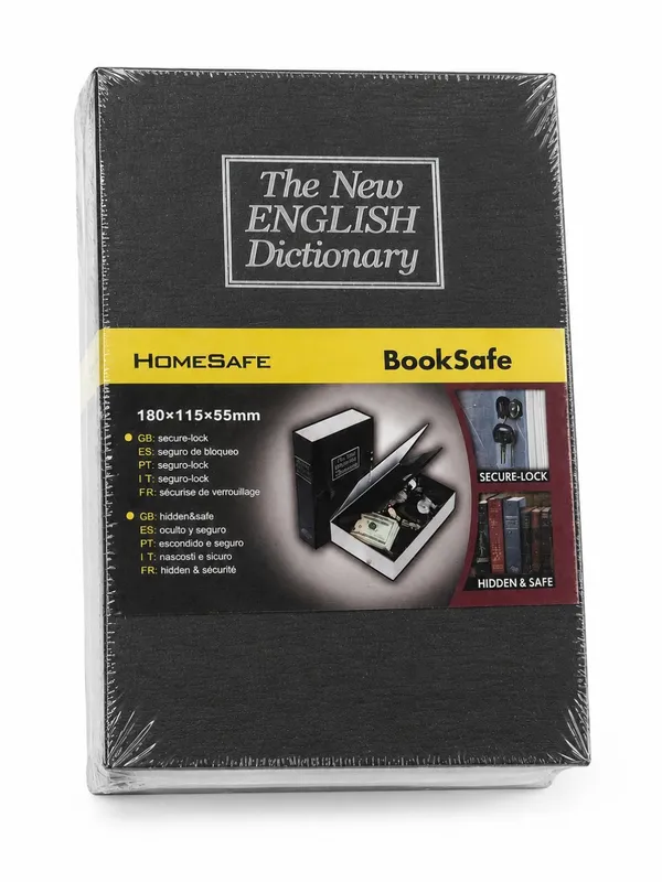 Сейф в виде книги, с ключом, тайный ящик 2