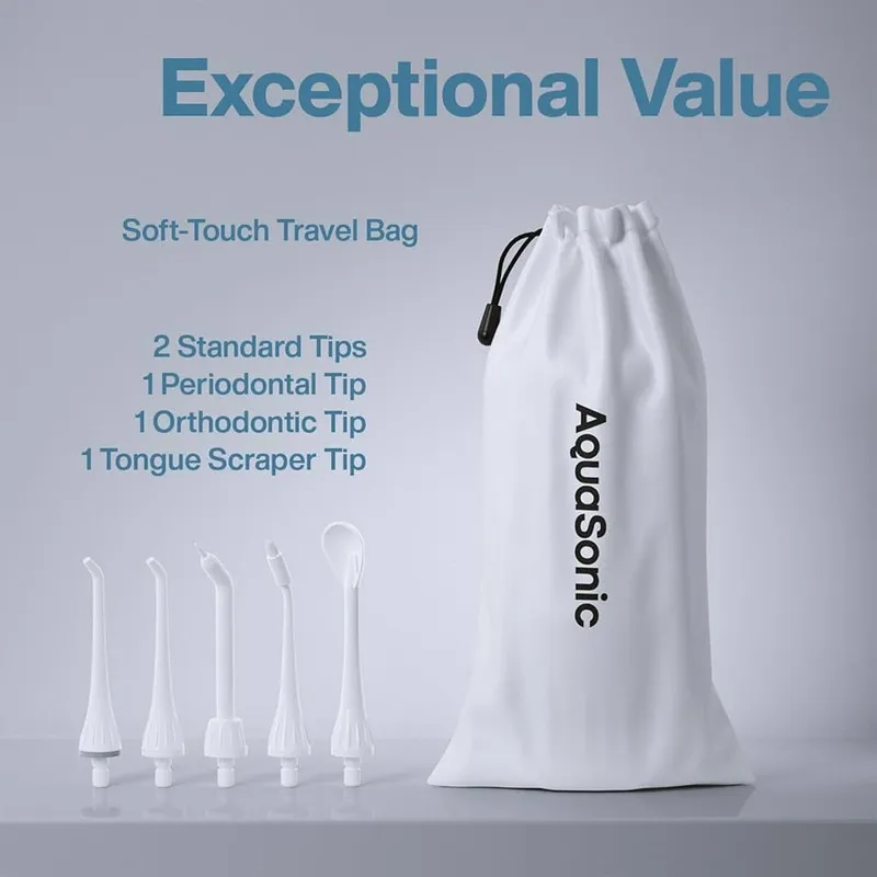 Irrigator AquaSonic Aqua Flosser – Cordless Portable Water Flosser — фото 4