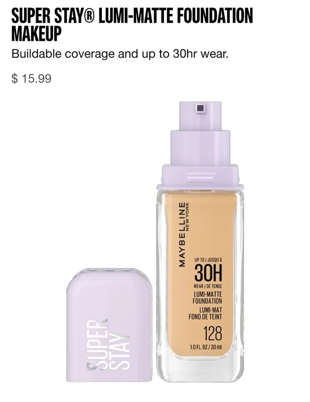 Maybelline New York Super Stay Lumi - Mat. Original 1 Maybelline New York Super Stay Lumi - Mat. Original 1