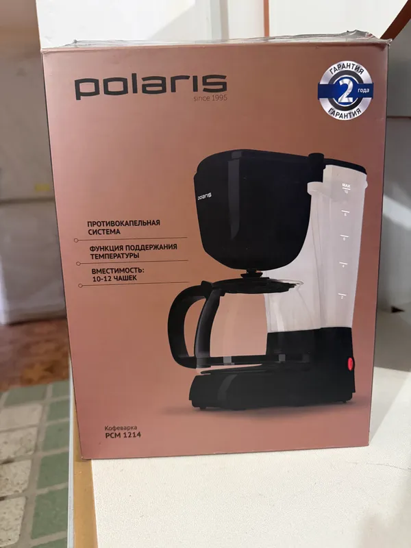 Sotiladi! Polaris PCM 1214 — tomchilatib qahva qaynatgich 2