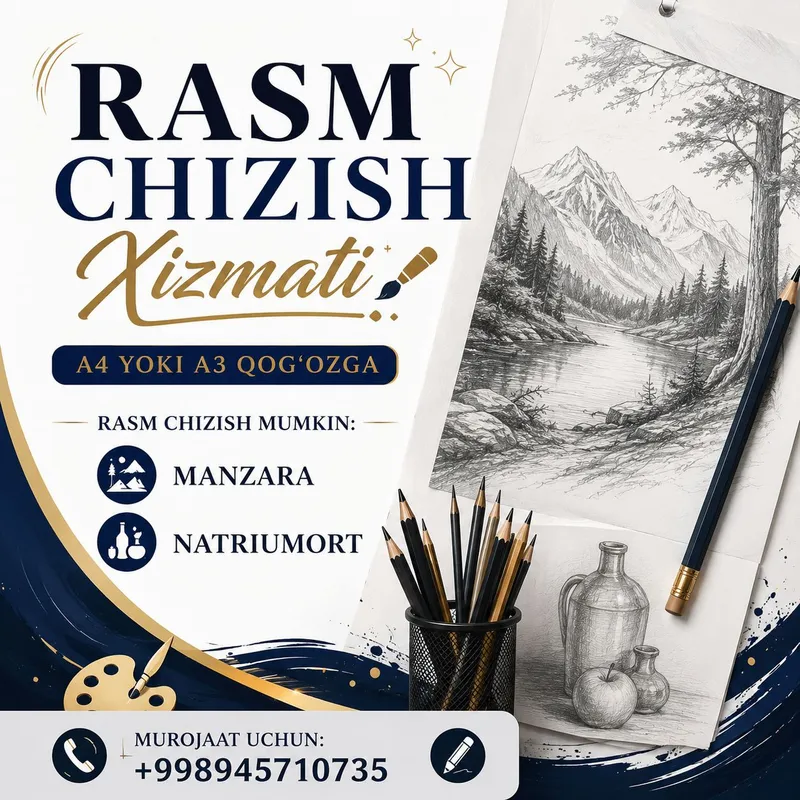 rasm chizish xizmati rasm chizish xizmati