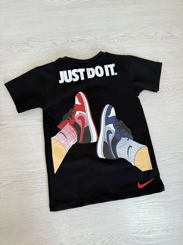Комплект для мальчиков и девочек Nike, футболка и шорты 5