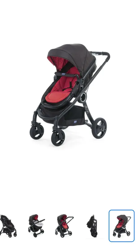 фирменная качественная коляска chicco urban