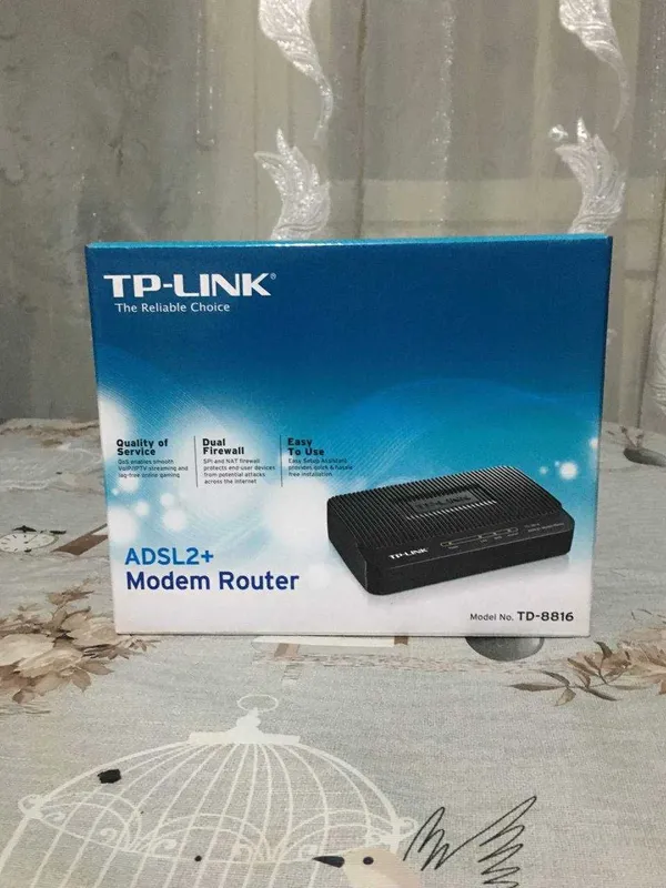 ADSL2+ модем TP-LINK TD-8816 (в коробке)