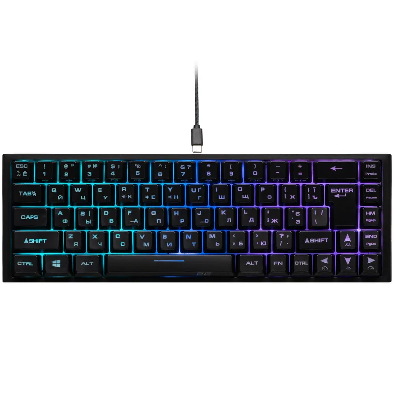 2E GAMING KG350 RGB 68key USB klaviatura 1 2E GAMING KG350 RGB 68key USB klaviatura 1