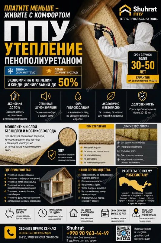 Утепление ППУ, pena sepish 1 Утепление ППУ, pena sepish 1