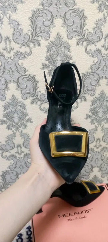 Sarina brendidagi ayollar qora tuflisi — фото 2