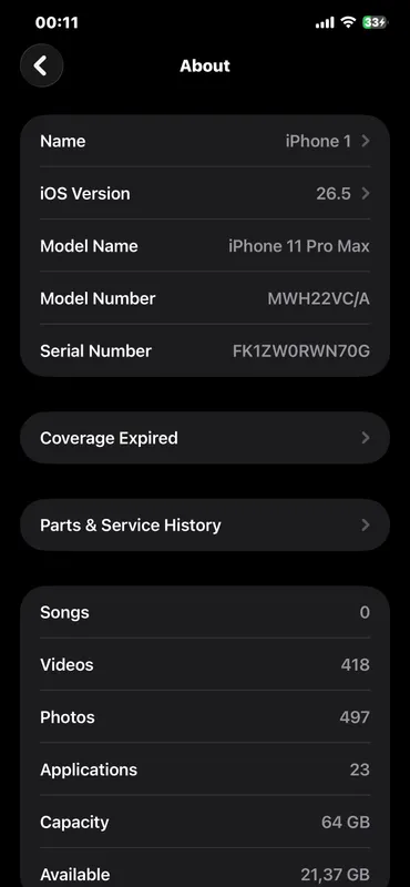 Iphone 11 pro max 1