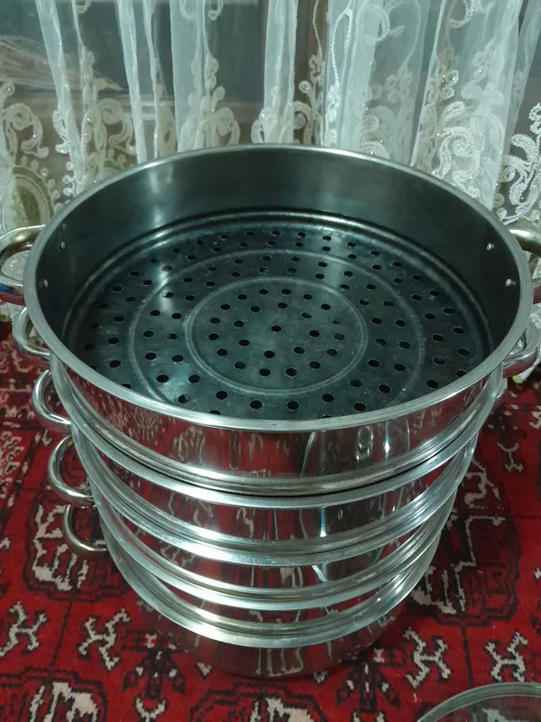 Manti qasqon sotiladi nikeli 30 sm narhi 150000min 2