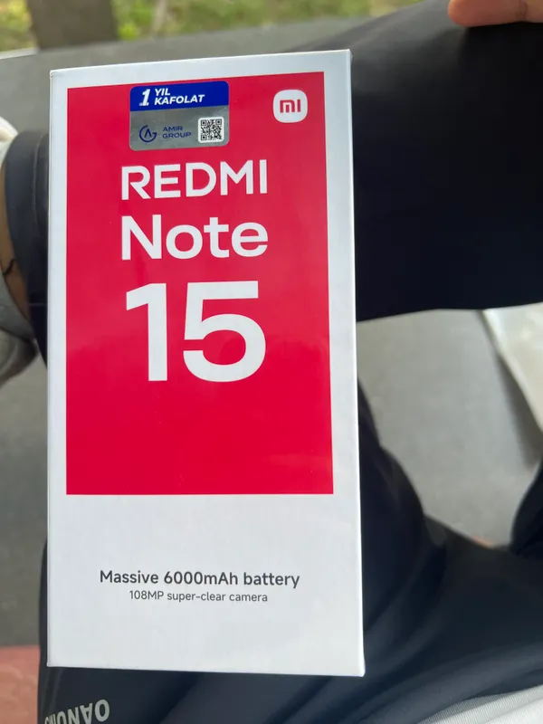Redmi note 15 6/128