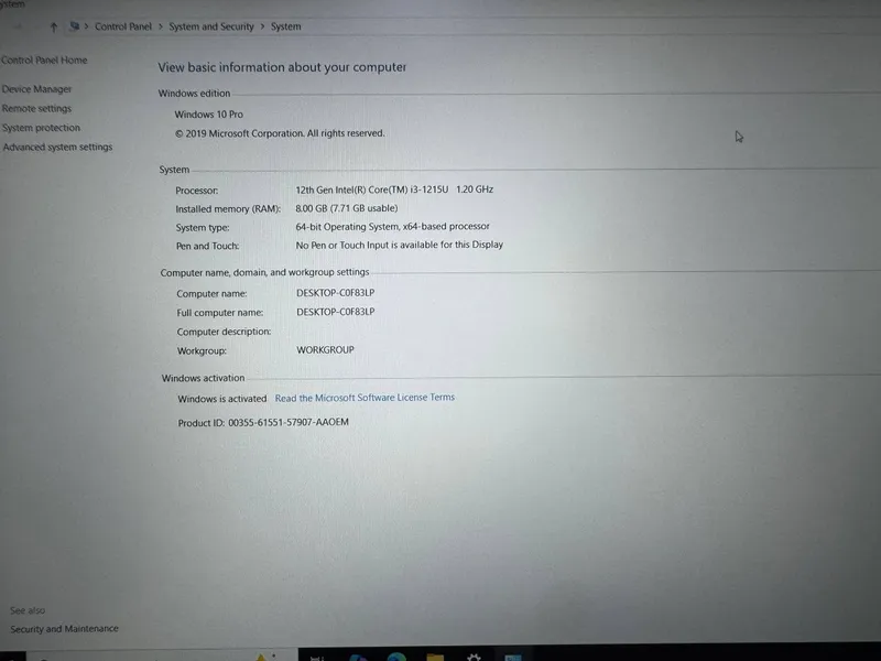 Samsung Galaxy Book2 i3 12th Gen 4
