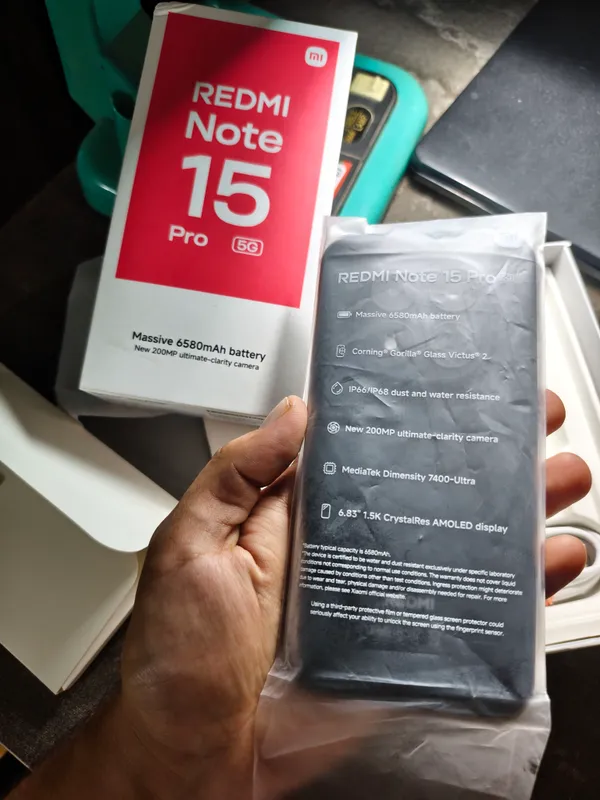 Redmi Note 15 Pro 5G 8/256 в идеальн. сост. с кор 4 Redmi Note 15 Pro 5G 8/256 в идеальн. сост. с кор 4