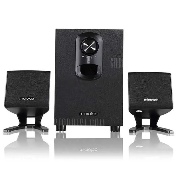 Microlab M-108bt # 11W RMS (2,5*2+6W) with Bluetooth 4.0 в РАССРОЧКУ