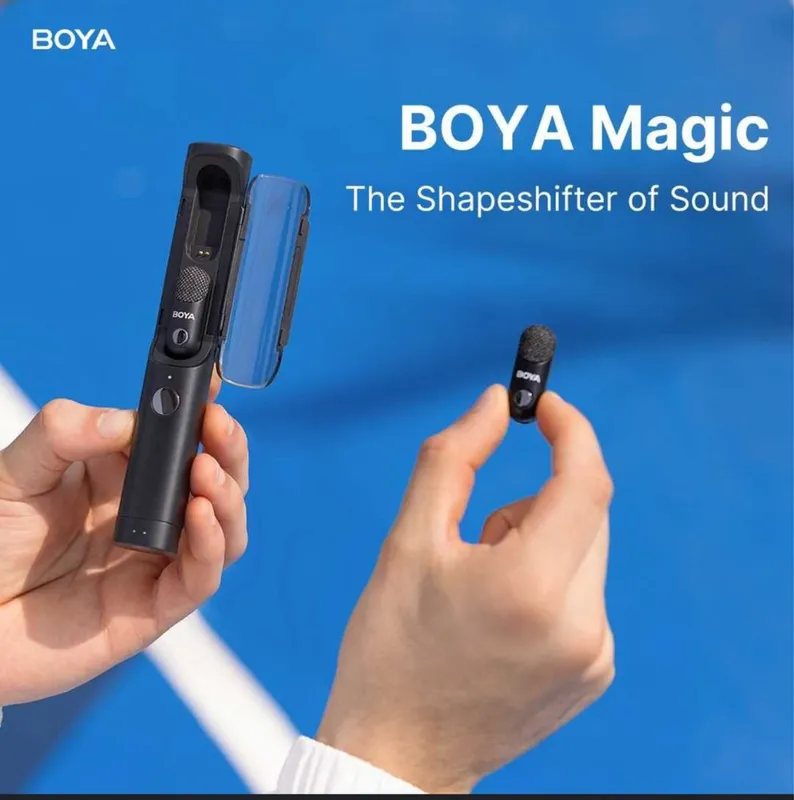 BOYA Magic — универсальный беспроводной микрофон с AI шумоподавлением — фото 3