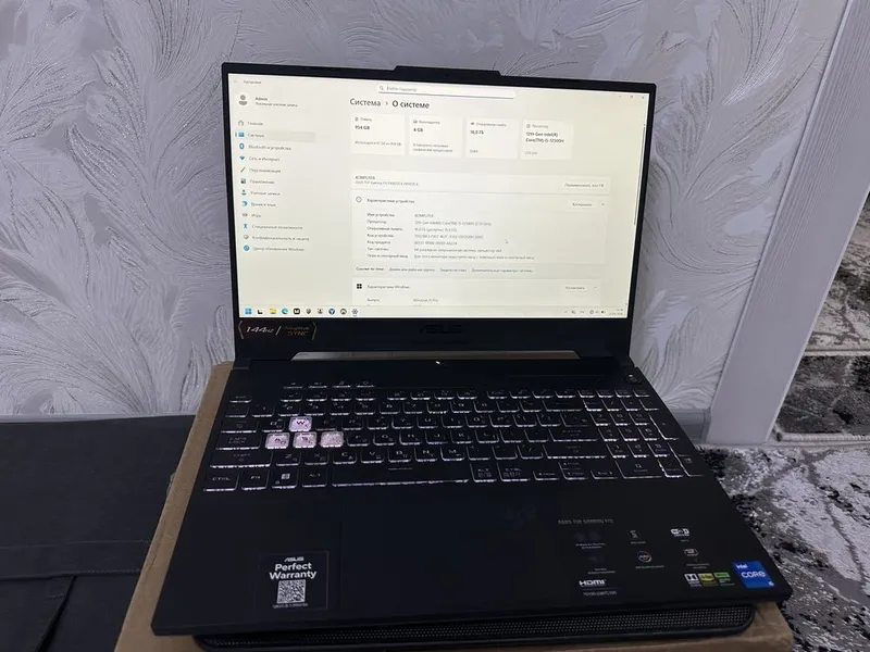 Noutbuk ASUS TUF F15 Gaming 12500H RTX3050 — фото 3