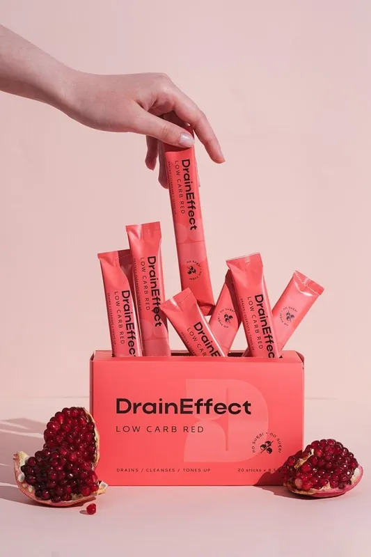 Напиток от отеков DrainEffect Red – со вкусом граната, 6 Напиток от отеков DrainEffect Red – со вкусом граната, 6