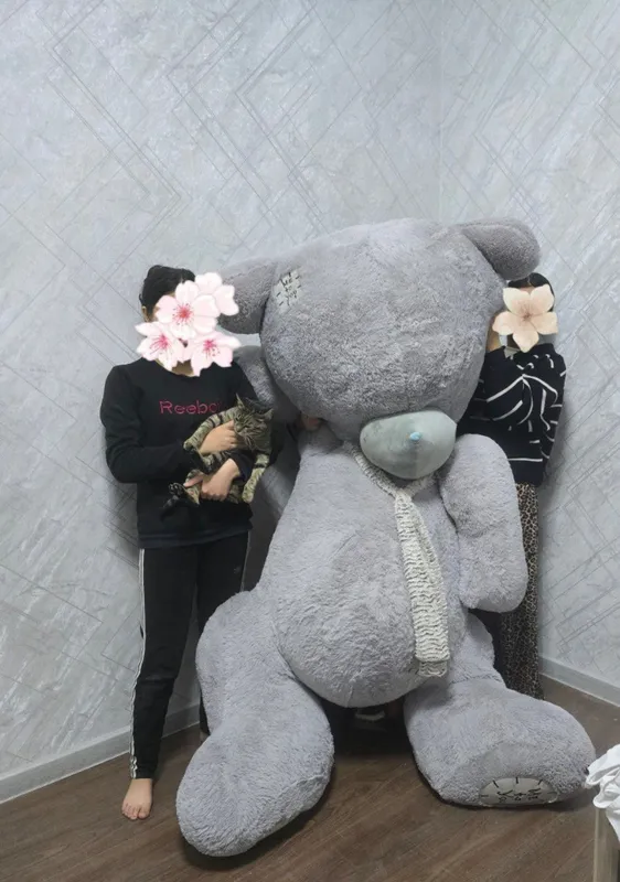 350$ga olingan teddylarni ichida eng kattasi