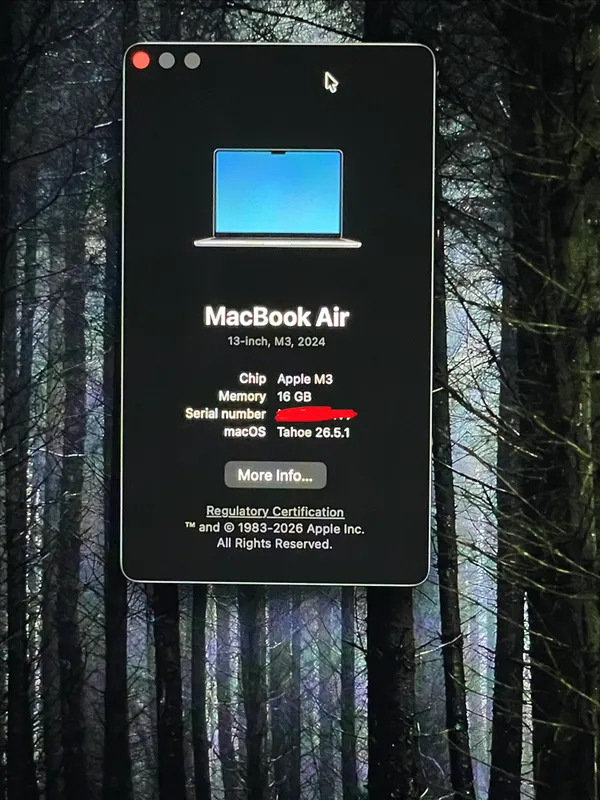 Macbook Air M3, 16/256gb — фото 4
