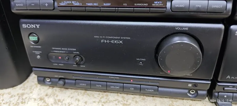 Музыкальный центр Sony FH-E6X с пультом 6 Музыкальный центр Sony FH-E6X с пультом 6