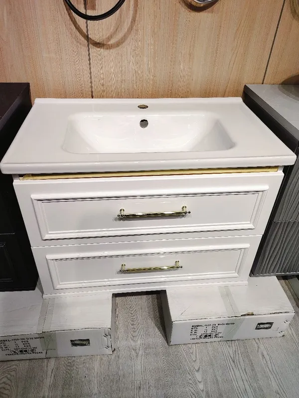 Ossoceramics. Mebel PVC. Dush i rakovina smisitel 3