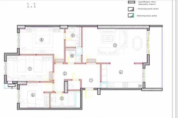 Продаётся 4-комнатная квартира в ЖК Gardens Residence — фото 8