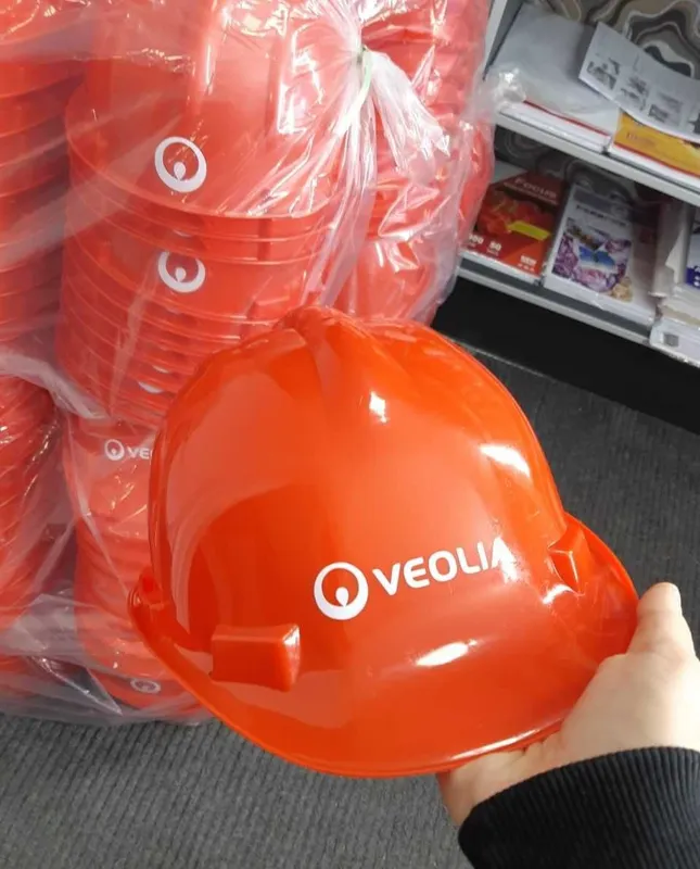 Logotipli qurilish kaskalari | Kaskalarni brendlash | Buyurtma asosida kaskalar 7