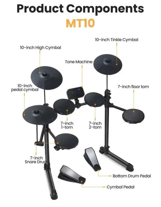 Продаются электронные барабаны MT10